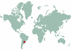 Colonia Brigadier General Rivera in world map